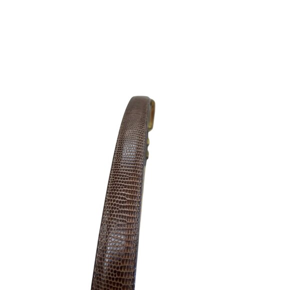 Brighton Womens Brown Leather Belt buckle accented Size M/30 SKU 8363 - Picture 4 of 16